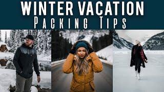 What to pack for BANFF Alberta in the WINTER!!