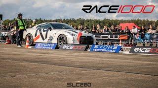 Nissan GTR R35 NISMO 1400 HP - 318.30 km/h HALF MILE | RACE1000