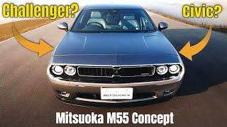 Mitsuoka M55 Concept Looks Like a Dodge Challenger With Honda Civic Mechanicals