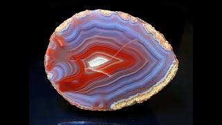 Cutting Open Condor Agates and How To Polish Them