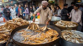 FAMOUS MUMBAI MASALA FRIED FISH PAKORA | CRISPY FISH PAKODA | ISLAMABAD STREET FOOD PAKORA FAROSH