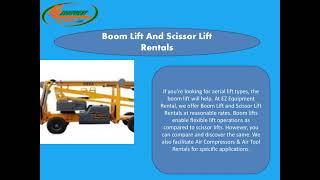 Boom Lift And Scissor Lift Rentals