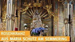 Rosenkranzgebet und Heilige Messe aus Maria Schutz am Semmering - 04.10.2024