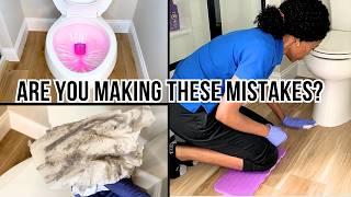 5 Common Toilet Cleaning Mistakes People Make When Cleaning and How To Fix Them