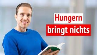 3 Gründe: Hungern beim Abnehmen kann nicht funktionieren