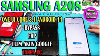 BYPASS FRP/LUPA AKUN GOOGLE SAMSUNG A20S ONE UI CORE 3.1 ANDROID 11 TANPA PC,,100% Done,,Istimewa!!!