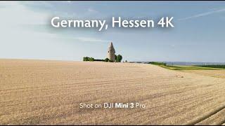 Schaafheim, Hessen 4K Drohnen Video shot on Mini 3 Pro