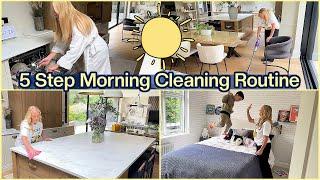 5 Step Morning Cleaning Routine & You’ve Been Doing this Wrong