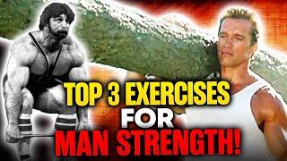 Men Over 40! TOP 3 Exercises for MAN STRENGTH