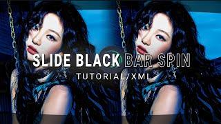 " Slide Black Bar Spin Tutorial In Alight Motion "