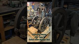 Fairbanks-Morse 4hp Type T Dutch Oven Muffler Test