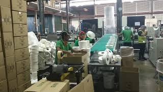 Línea de producción de papel higiénico JRT jumbo roll