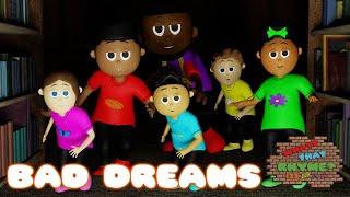 Bad Dreams Rap Song | Night Light Song | Nursery Rhymes & Kids Songs @whatsthatrhyme