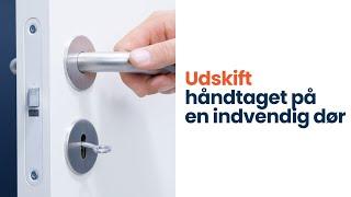 Se hvordan du udskifter håndtaget på en indvendig dør | Silvan