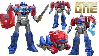 Transformers ONE Power Flip Optimus Prime/Orion Pax! 4 different modes with lights and sounds!