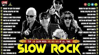 Scorpions, U2, GnR, Bon Jovi, Metallica, Nirvana |  Slow Rock Songs 70s 80s Full Album