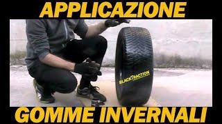 APPLICAZIONE DI BLACKTRACTION E ATT gomme invernali