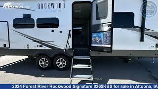 Magnificent 2024 Forest River Rockwood Signature Travel Trailer RV For Sale in Altoona, IA