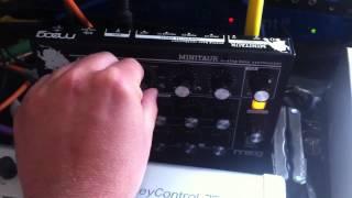 Moog Minitaur Sequence Test