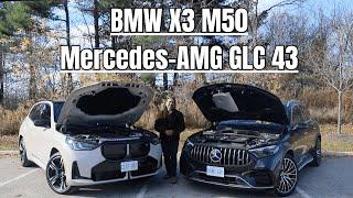 BMW X3 M50 vs. Mercedes-AMG GLC 43 - A Daily Driver Debate