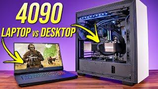 RTX 4090 Laptop vs Desktop - It’s not even close…