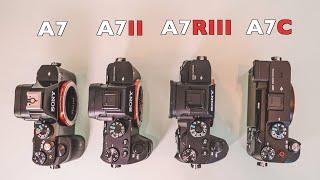 Sony A7 vs A7II vs A7RIII vs A7C - which is the best full frame camera for you?