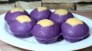 UBE PUTO CHEESE | Quick And Easy Ube Puto Cheese Pangnegosyo Recipe