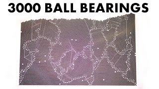 Self organising steel balls explain metal heat treatment