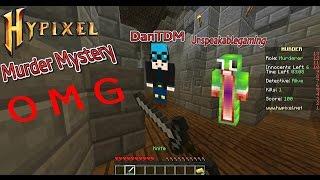 I kill DanTDM and Unspeakablegaming | Minecraft Murder Mystery | So Freaking Funny Video