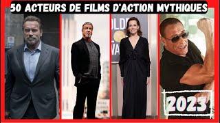 50 Acteurs de films d'action Mythiques en 2023