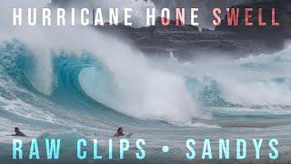 RAW CLIPS • Sandys - Sunday, Aug. 25 2024 • Bodyboarding, Bodysurfing • Hurricane Hone Swell