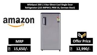 Whirlpool 200 L 3 Star Direct Cool Single Door Refrigerator (215 IMPWCL PRM 3S, German Steel)