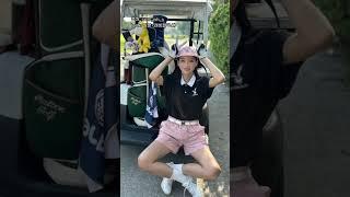 토끼의 해니까 골프웨어에도 토끼로 포인트! 
