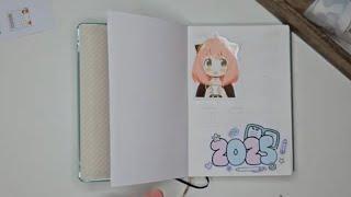 2025 Setup Pt. 2 | my Journal  | A6 Hobonichi Hon SpyXFamily