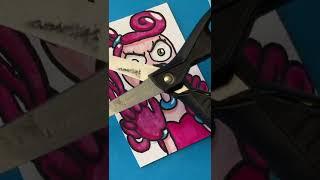 Mommy Long Legs is ANGRY again   How to Draw Poppy Playtime Chapter 2 PAPER CRAFTS #shorts