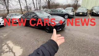 UPDATE ON NEW CARS BOUGHT FROM DEALER AUTO AUCTION + WALK AROUND OF DETAIL SHOP