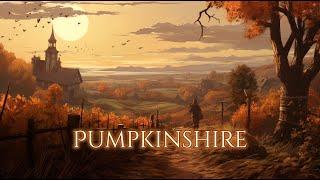 Rural Autumn Ambience and Music | cozy autumn village ambience with positive ambient music