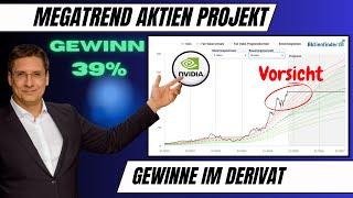 NVIDIA Trade - Wir verkaufen Derivat im Gewinn