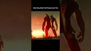 Why They Didn't Killed Thanos Like This #shorts #marvel #ytshorts #mcu