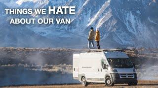We HATE These 5 Things About Our Van