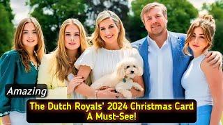 Inside the Dutch Royal Family’s Christmas Card 2024 – A Rare Glimpse!