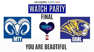 WATCH PARTY | Gran Final Borregos MTY vs Auténticos Tigres UANL | Liga Mayor ONEFA 2024