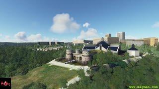 Luxembourg | Luxembourg | Recon flight --/o\-- MiGMan's World Tour in Microsoft Flight Simulator