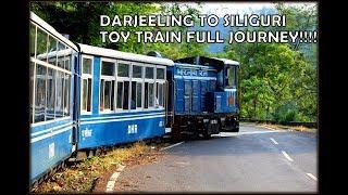 Darjeeling - Siliguri Toy Train full journey| Toy Train accident clip | Darjeeling Himalayan Railway