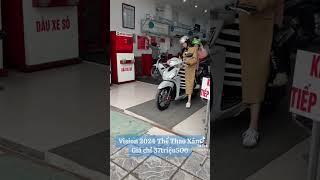 Vision 2024 Thể Thao Xám Cho Em Xinh Gái giá chỉ 37triệu500 #vision #vision2024 #motor17
