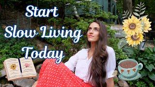 Slow Living for Busy People | Practical Slow Living for Beginners