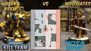 Wrecka Krew VS Novitiates - Kill Team Battle Report