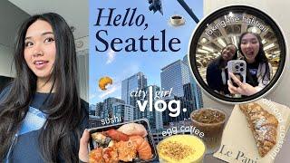 weekend in seattle ️️ | what i eat, cafés & flea market