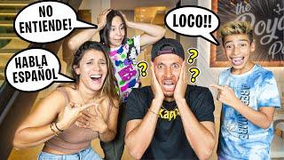 SPEAKING ONLY SPANISH for 24 Hours!!!  | The Royalty Family