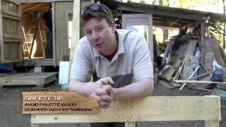 Salvage Cabins/Tiny House 2012 TV Show Pilot with Deek Diedricksen